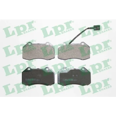 Bild av LPR 05P1670 Jeu de plaquettes frein ALFA ROMEO: MiTo, ABARTH: Grande Punto