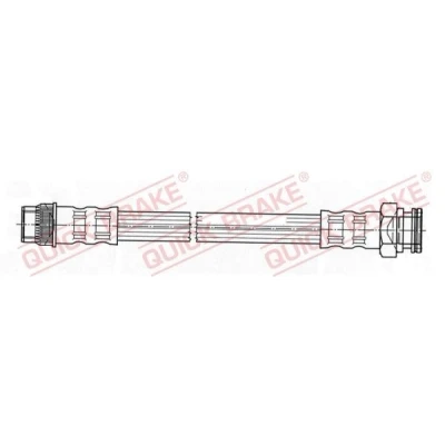 Bild av QUICK BRAKE 27.076 Flexible De Frein 194 M10x1 PEUGEOT: 307 3/5 portes, Break, 308 I CITROËN: C4 C3 portes