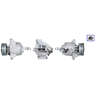 Bild av LUCAS ACP01121 Compresseur De Climatisation PAG 100 YF R 134a, 1234yf avec joints