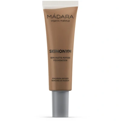 Bild av MÁDARA Skinonym Semimatte Peptide Foundation Foundation, Storlek: 30 ml, #80 fudge