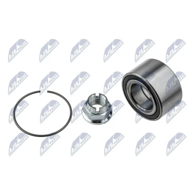 Bild av NTY KLP RE 001 Kit de roulements roue Essieu avant, avant gauche, droit, arrière 65 RENAULT: CLIO 2, 1, TWINGO 1