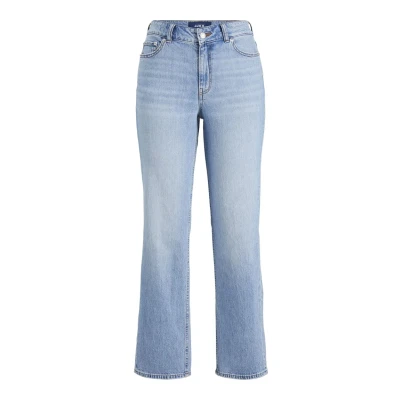 Bild av JACK &amp; JONES JXNICE SL Straight ANK MW C8074 DNM NOOS, Mellanblå denim, 29W / 32L