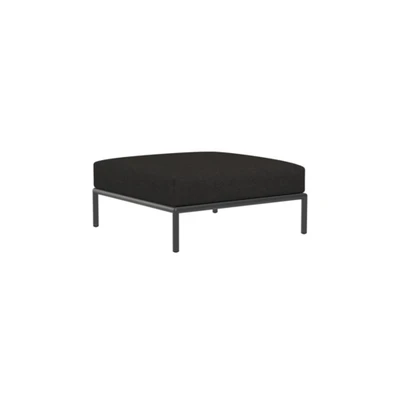 Bild av HOUE LEVEL / Ottoman Trädgårdsmöbler Sooty Grey/Dark Grey L81 x W81 H38 SH38 cm