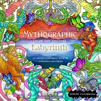 Bild av Mythographic Color and Discover: Labyrinth: An Artist’s Coloring Book of Gorgeous Mysteries