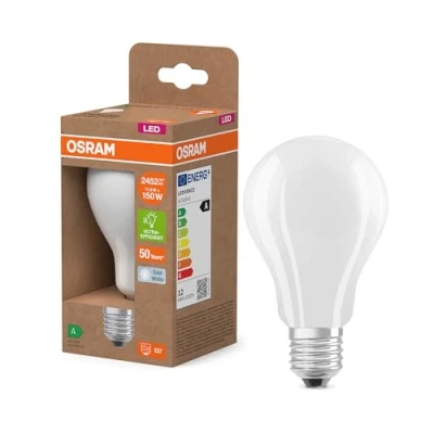 Bild av OSRAM traditionell LED lampa E27 11,6W matt 4 000K 2452lm
