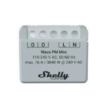 Bild av Shelly Qubino Wave PM Mini Z enhet med effektmätning utan relä