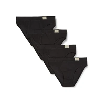 Bild av Sloggi män GO Natural Brief C4P Midi, svart, S (4 pack)
