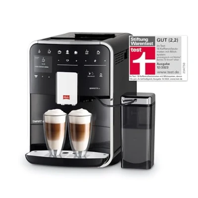 Bild av Melitta® CAFFEO Barista TS Smart F 85/0 102: Skräddarsy din kaffeupplevelse med Smart, svart
