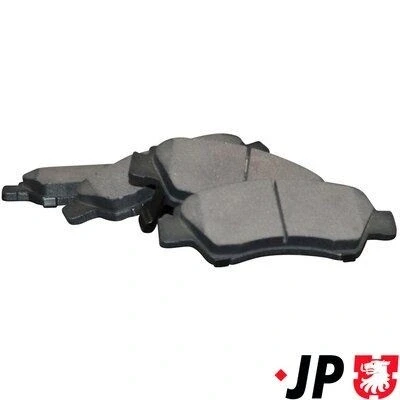 Bild av JP GROUP 3463600310 Jeu de plaquettes frein Essieu avant avec indicateur d&#039;usure HONDA: CIVIC 6 Hatchback, Jazz 3, 2