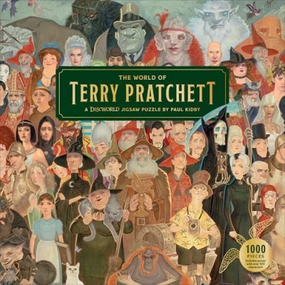 Bild av The World of Terry Pratchett : A Discworld jigsaw puzzle /anglais: 1000 piece by Paul Kidby