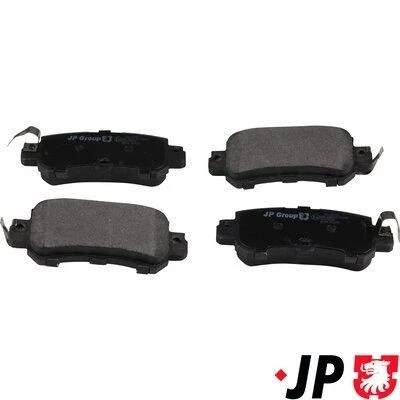 Bild av JP GROUP 3863700910 Jeu de plaquettes frein Essieu arrière non préparé pour indicateur d&#039;usure MAZDA: CX 5 I, 3, 2 Berline