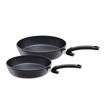 Bild av Fissler 159 105 02 101/0 Stekpanna, Svart, ⌀ 24 28 cm x 2 stycken
