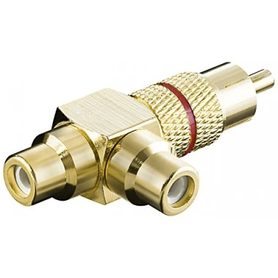 Bild av Pro Audio adapter RCA T plug Red
