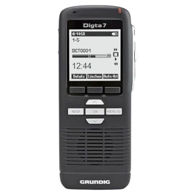 Bild av Grundig Digta 7, 300 h, Quality Play (QP), Standard uppspelning (SP), 200 20000 hz, 2048 MB, LCD, 160 x pixlar