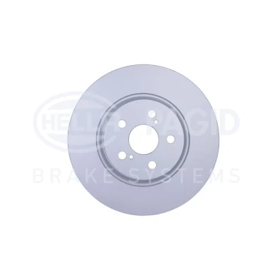 Bild av HELLA PRO 8DD 355 111 651 Disque de frein 295 26 05/07 100 ventilé l&#039;intérieur revêtu sans boulon fix roue, moyeu roue