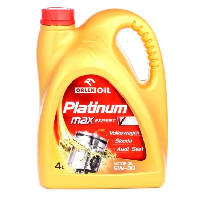 Bild av Orlen Platinum Maxexpert V 5W 30 4I Huile moteur QFS434B40 VOLKSWAGEN: Crafter 50 Van, Tiguan I, Golf 7, SKODA: Superb II Break, AUDI: Q5