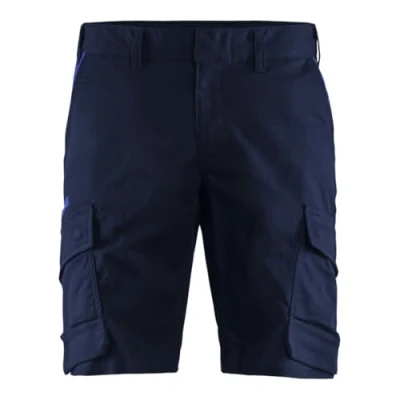 Bild av INDUSTRISHORTS 1446 1832 STRETCH MARINBLÅ/KORNBLÅ C56 Beijerbygg Byggmaterial