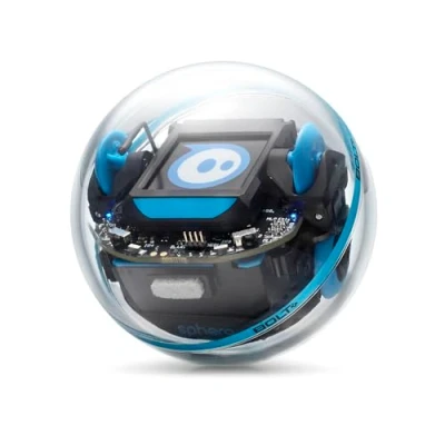 Bild av Sphero BOLT+: Coding Robot Ball nybörjare till avancerad programmering teckning, block, javaScript animerad LCD skärm hållbar och vattentät leksak för barn tonåringar