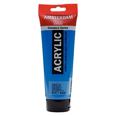 Bild av Okänd Amsterdam standard akrylfärg 250 ml Primary Cyan