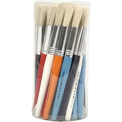 Bild av Creativ Company Round small brushes 30pcs.