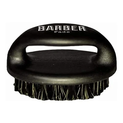 Bild av BARBER MARMARA Fade Brush R skäggborste skäggvårdsborste rengöringsborste för män frisör fingerborstborste och frisörbehov styling borste klippborste