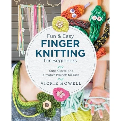 Bild av Fun And Easy Finger Knitting For Beginners
