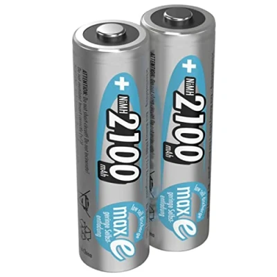 Bild av ANSMANN Mignon AA MaxE Tipo 2100mAh Batteria Ricaricabile ad Alta Capacita 2x HR6