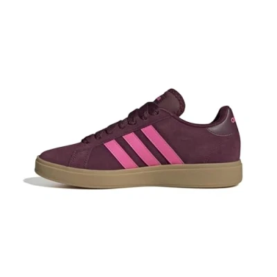 Bild av adidas Kvinnor GRAND COURT BASE 00s SHOES, Shadow Red/Lucid Pink/Gum, 41 1/3 EU