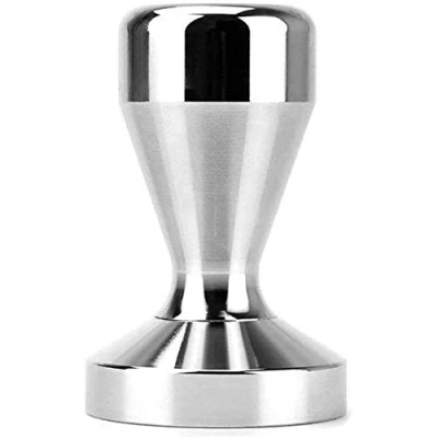 Bild av Kaffe tamper, espresso kaffepress rostfritt stål silverfärg 51 mm manipulera kafétillbehör