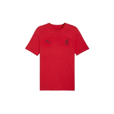 Bild av Puma AC Milan Ftblessentials Tshirt med print, Storlek: Large, For all time red black