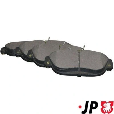 Bild av JP GROUP 4963600410 Jeu de plaquettes frein Essieu avant contact signal d&#039;usure exclu VOLVO: 740 Break, 940 I Berline