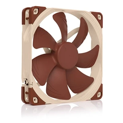Bild av Noctua NF A14 5V PWM, Tyst Premiumfläkt med USB Adapterkabel, 4 Pin, 5 V Version (140 mm, Brun)