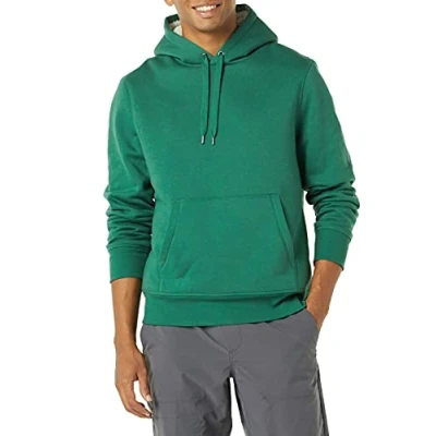 Bild av Amazon Essentials Sherpa fodrad tröja med huva för män, grön, Medium