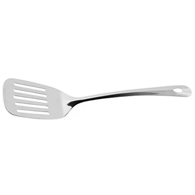 Bild av Fackelmann slitsad turner Lara av rostfritt stål, silver, 33 x 8 5 cm