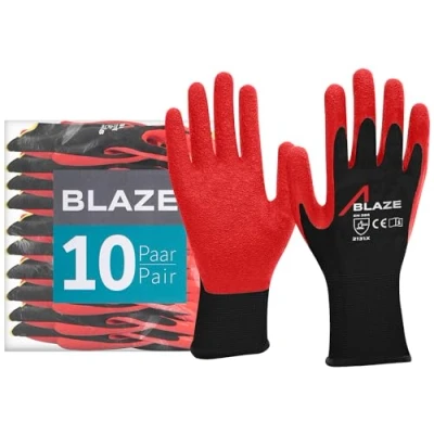 Bild av ACE Blaze Arbetshandskar Skyddshandskar för arbete EN 388 Storlek 07/S (Förpackning med 10 st.)