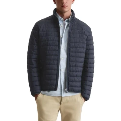 Bild av Marc O&#039;Polo Stehkragenstepp MIT Wattierung VON Unifi Repreve Vinterjacka, Storlek: Small, Dark navy