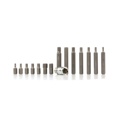 Bild av VOREL 66720 Kit, caisse / encastrement tournevis (bits) 15