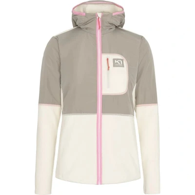 Bild av Kari Traa Henriette Hybrid Fleecejacka, Storlek: Small, Light beige