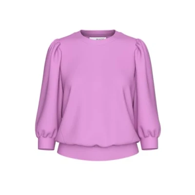 Bild av SELECTED FEMME Slftenny 3/4 Sweat Top Noos, Första bloom, S