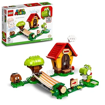 Bild av LEGO 71367 Super Mario Marios hus &amp; Yoshi Expansionsset Färgglad Byggsats Kreativ Leksak Barn 6 år