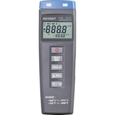 Bild av VOLTCRAFT K102 Temperatur måleudstyr 200 +1370 C Sensortype K