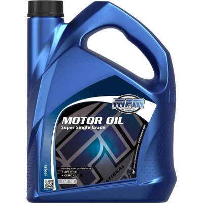 Bild av Mpm Super Single Grade SAE 50 5I Huile moteur 41005E MERCEDES BENZ: Classe C Berline, E Coupe, SMART: Fortwo I Coupe