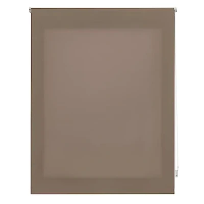 Bild av INTERBLIND premium Translucent, slät rullgardin, 140 x 250 cm (bredd och höjd) tygmått 137 245 grå genomskinlig rullgardin fönster