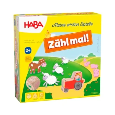 Bild av HABA 305878 My Very First Games Count&#039; em up! An Animal Themed Numbers Game for Ages 2+ and Up, English Instructions (Made in Germany)