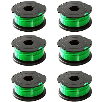 Bild av Chuancheng trimmer spole linjer grön för Black &amp; Decker GL7033 GL9035 GL8033 strängtrimmer A6482 (6 st)