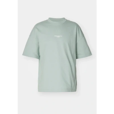 Bild av Jack &amp; Jones Jorsantorini TEE CREW NECK Tshirt med print, Storlek: XL, Gray mist