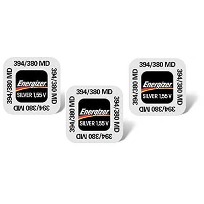Bild av ENERGIZER Set med 3 blåsare 1 silveroxid batteri för klockor 394/380 SR45 SR936SW