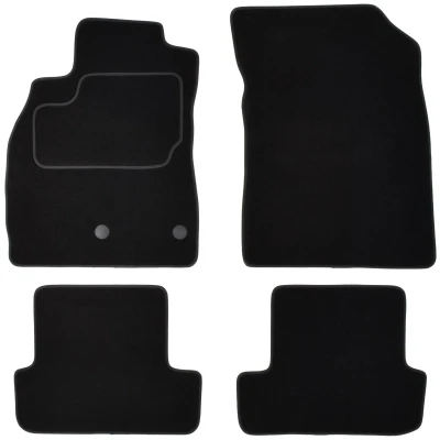 Bild av MAMMOOTH A041 RNT360 PRM 01 Ensemble de tapis sol Textile avant et arrière 4 noir RENAULT: MEGANE 3
