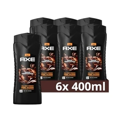Bild av AXE Showergel Dark Temptation 6 x 400 ml