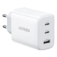 Bild av Ugreen kraftfull 3 port laddare med 2x USB C PD och 1x A 65W